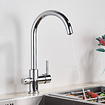 Bekijk hier onze : VALISA Waterfilter Keuken kraan Dual C-vorm Uitloop Filterkraan Chroom