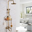 Bekijk hier onze : VALISA Antieke douche set messing ronde regendouche DB-0613-A