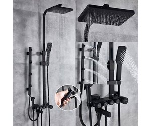 YangMY 2 Fonctions Jets de Douche de Corps en Laiton Massif Ensemble de