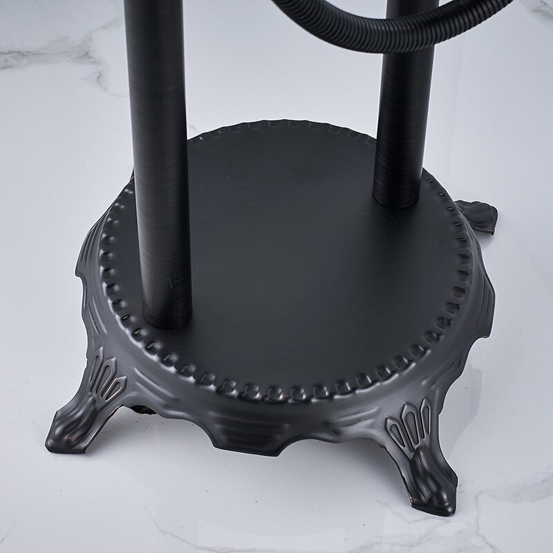 Shop nu deze Vrijstaande vloer bad mengkraan klassiek met handdouche en bad uitloop Antiek messing B op Valisa.nl