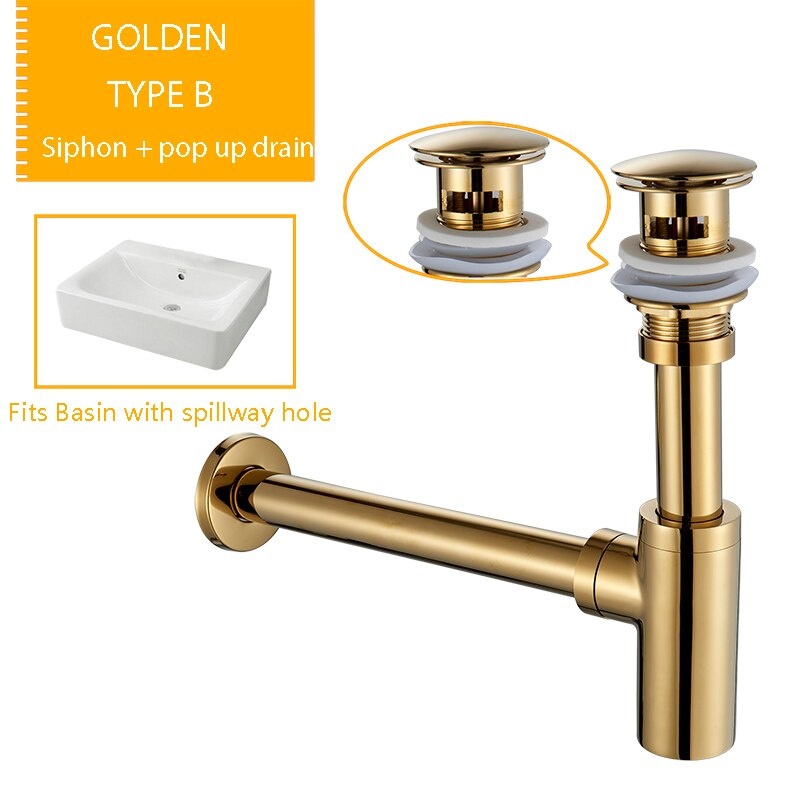 Pop Up Gootsteen Plug Vervanging voor Wastafel Messing Chroom, Chonphan Gootsteen Plug Pop Up Afvalplug Wastafel Plug Klik Clack Push Plug Stop voor Badkamer Vanity Gootsteen, 38mm Cap