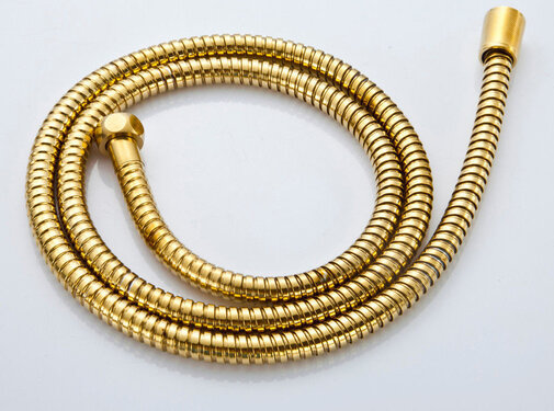 VALISA Gouden douche slang flexibele 1.5M