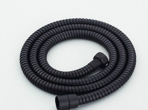 VALISA Douche slang zwart flexibele 1.5M
