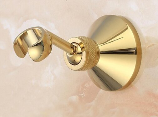 VALISA Douche kop muurbeugel messing Goud style 2