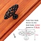 Retro Vogelkooi handvat kast knoppen lade garderobe kast antieke 6161A-Zwart