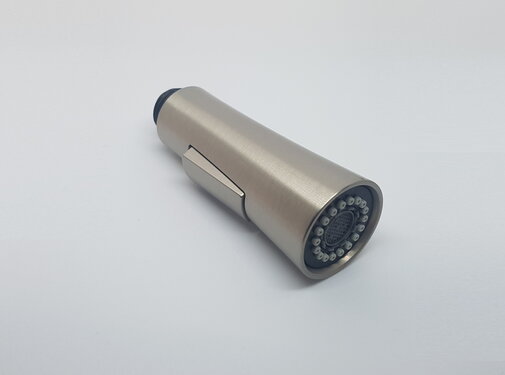 VALISA Keukenkraan Spoel kop 2 standen Geborsteld Nikkel