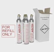 Unito 4 Pack Koolzuur CO2 Cilinders REFILL