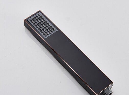 VALISA Losse hand douche water besparend zwart ABS H