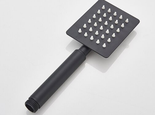 VALISA Losse RVS handdouche waterbesparend zwart RVS D