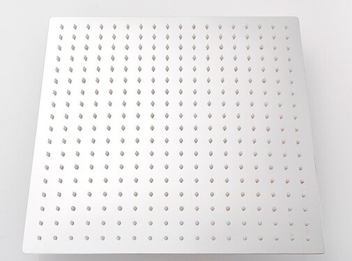 VALISA Vierkant 40x40 cm Chroom Grote Top Douchekop