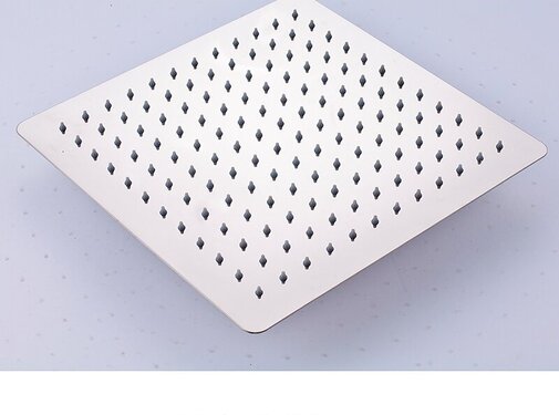 VALISA Regendouche kop vierkant 30 x 30cm chroom