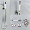 Bekijk hier onze : VALISA Luxe handdouche set met wandsteun, 1m doucheslang nikkel messing B