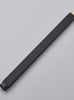 VALISA 40cm verleng stuk voor douche set vierkant zwart