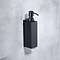 Zeep dispenser 500ML Mat Zwart RVS 1 ST Vierkant
