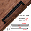 Bekijk hier onze : VALISA Zwarte kast Knoppen en handgrepen Bar kast Lade lange handgreep12.8cm