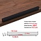 Design minimalistische meubel greep handvat kast lade handgrepen mat zwart 12.8cm