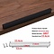 Design minimalistische meubel greep handvat kast lade handgrepen mat zwart 32cm