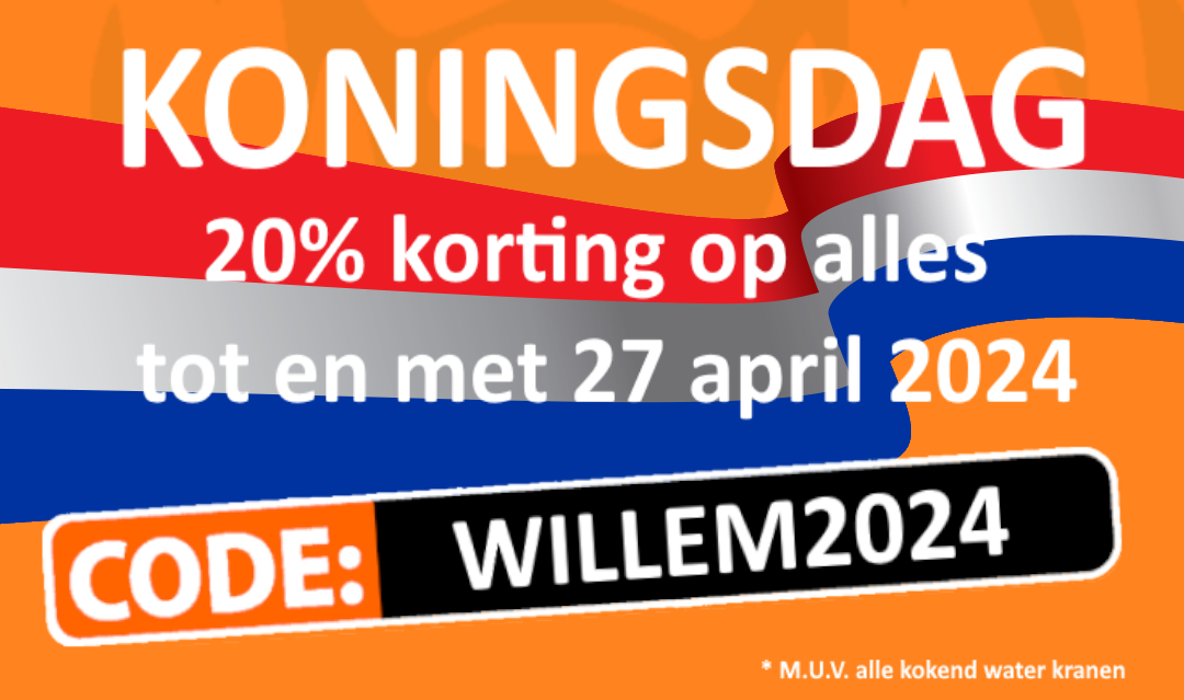 Open je winkelwagen en klik op 'Kortingscode toevoegen' onderin het betalingsoverzicht. Vul de code in en klik vervolgens op 'Toepassen'.