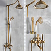 Bekijk hier onze : VALISA Antieke douche set messing ronde regendouche DB-0613-B