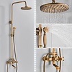Bekijk hier onze : VALISA Antieke douche set messing ronde regendouche DB-0613-C