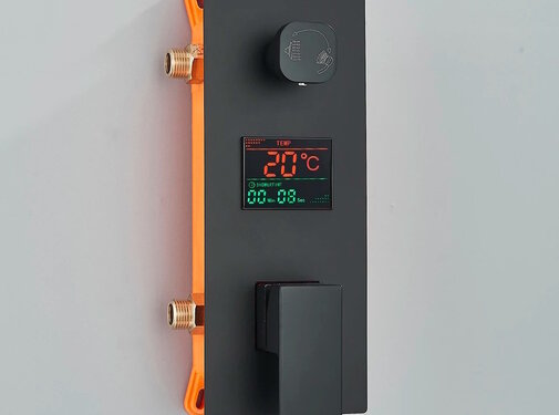 VALISA 3weg inbouw mengkraan met LED Display