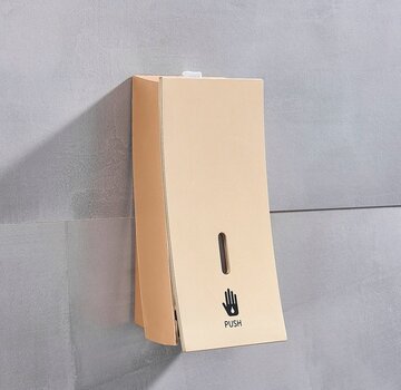 VALISA Gouden shampoo zeepdispenserpomp wandmontage 450ml