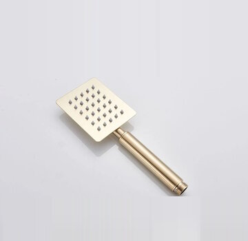 VALISA Losse RVS handdouche waterbesparend geborsteld goud RVS Z