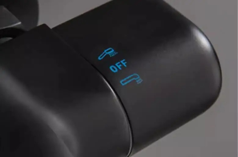 Shop nu deze Thermostaat wand badkraan Set met waterval en luxe handdouche mat zwart op Valisa.nl