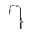 Bekijk hier onze : VALISA Hoge keuken mengkraan met modern design en uitrekbare spoelkop 3 standen geborsteld nikkel