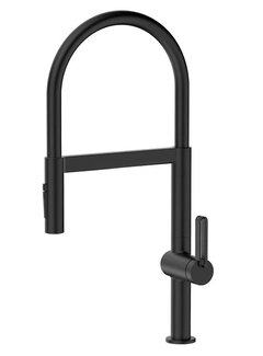 VALISA Nieuwe keuken mengkraan met magnetische sluiting 360 graden rotatie pull down modern zwart