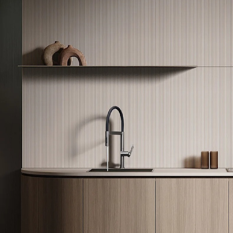 Shop nu deze Nieuwe keuken mengkraan met magnetische sluiting 360 graden rotatie pull down modern geborsteld nikkel op Valisa.nl