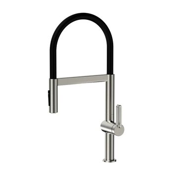 VALISA Nieuwe keuken mengkraan met magnetische sluiting 360 graden rotatie pull down modern geborsteld nikkel