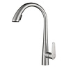 Bekijk hier onze : VALISA Modern hoog gebogen pull down keuken mengkraan met 2 functies geborsteld nikkel