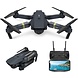 Trendtrading Mini Drone met Camera - 100m Bereik - HD Live-View via App | Zwart Trendtrading Mini Drone met Camera - 100m Bereik - HD Live-View via App | Zwart