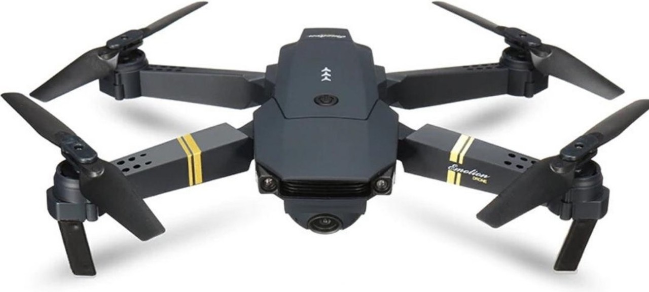 Mini Drone dengan Camera - 100m Bereik - HD Live-View via App | Zwart