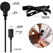 Trendtrading Microfoon voor iPad en iPhone - Lightning Aansluiting met Lavalier Lapel clip mic recording, 145cm kabel lengte Trendtrading Microfoon voor iPad en iPhone - Lightning Aansluiting met Lavalier Lapel clip mic recording, 145cm kabel lengte