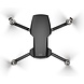 Trendtrading Turbine Pro Max Drohne - 1 Kilometer Reichweite - 75 Minuten Flugzeit - 4K Ultra HD Kamera - Schwarz Trendtrading Turbine Pro Max Drohne - 1 Kilometer Reichweite - 75 Minuten Flugzeit - 4K Ultra HD Kamera - Schwarz