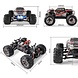 Trendtrading Power Car Pro Steuerbares Auto - 28 Km/h RC Auto - 4x4 Antrieb - Rot Trendtrading Power Car Pro Steuerbares Auto - 28 Km/h RC Auto - 4x4 Antrieb - Rot
