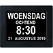 Trendtrading Digitale Dementie klok zwart Trendtrading Digitale Dementie klok zwart