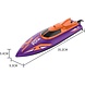 Trendtrading RC Race Boot - TB10RC High Speed Racing Boat 2.4GHZ - SPEED 20KM - Radiografisch boot Trendtrading RC Race Boot - TB10RC High Speed Racing Boat 2.4GHZ - SPEED 20KM - Radiografisch boot