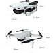 Trendtrading Pocket drone TD6RC met 2K Camera - Wit Trendtrading Pocket drone TD6RC met 2K Camera - Wit