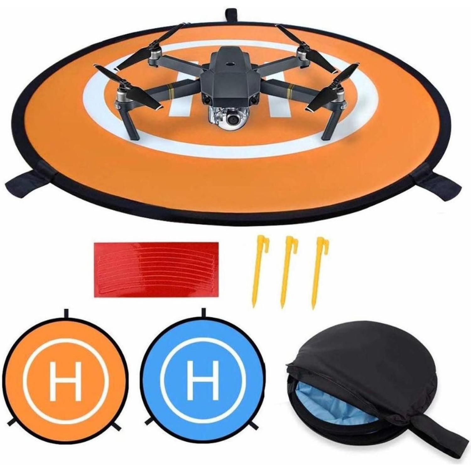 75cm Faltbare Hubschrauberlandeplatz Landing Mat Landeplatz RC Drohne unbemannte 75cm Faltbare Hubschrauberlandeplatz Landing Mat Landeplatz RC Drohne unbemannte