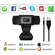 Trendtrading Webcam 1080P - For PC camera and Laptop - Windows and Mac - Built-in microphone Trendtrading Webcam 1080P - For PC camera and Laptop - Windows and Mac - Built-in microphone