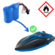 Trendtrading Battery for RC Boat - Steerable Boat Trendtrading Battery for RC Boat - Steerable Boat