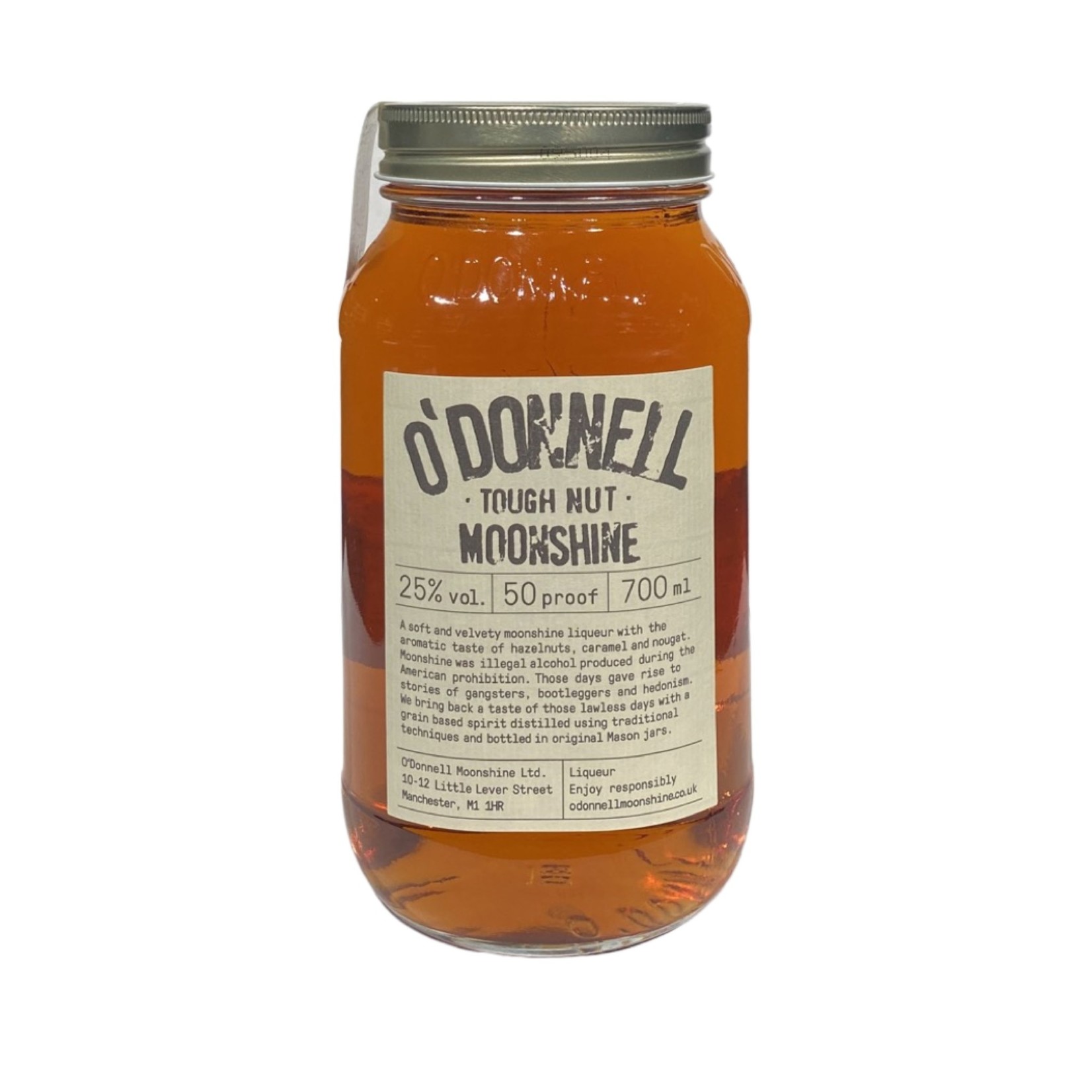 Moonshine O´Donnell Tough Nut 50 proof  0,7 ltr