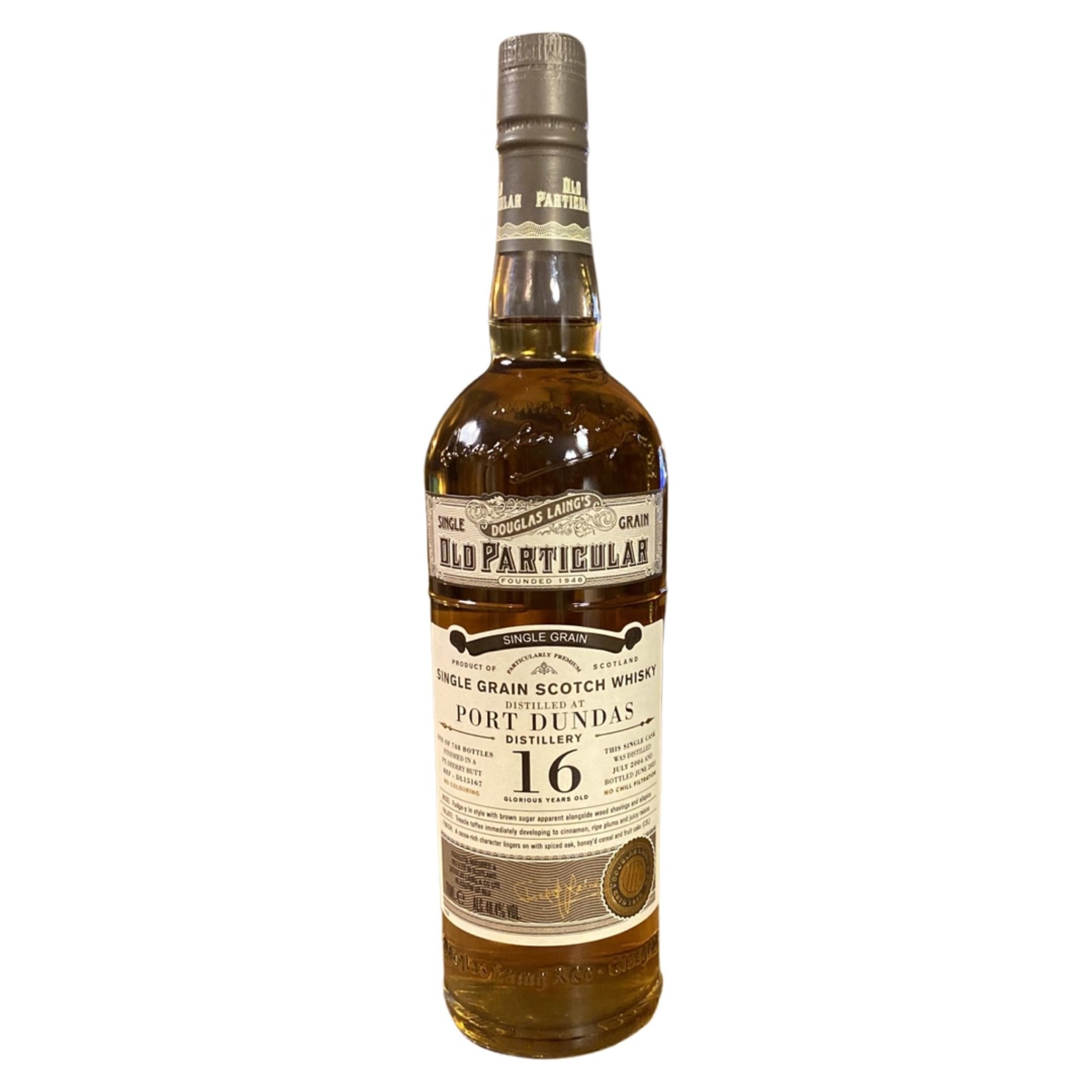 Old Particular Port Dundas 16 years  px 0,7 ltr