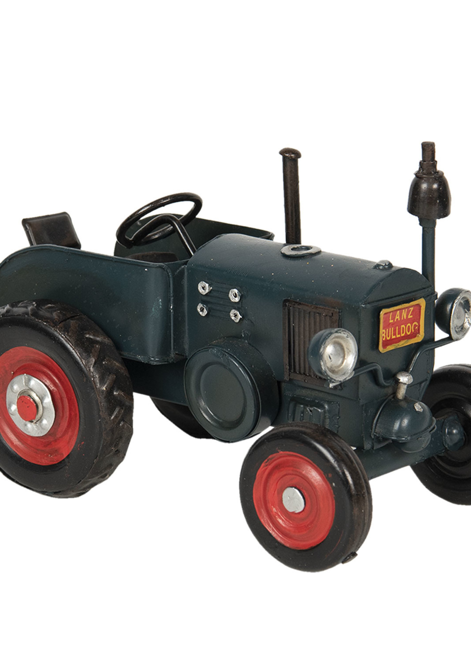 Clayre & Eef Modèle tracteur Lanz sous licencié 17*10*11 cm 6Y3799