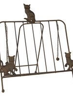 Clayre & Eef Support pour livre avec chats 38*25*38 cm 6Y3814