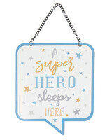 Clayre & Eef Plaque décorative 21*18 cm 6Y3830