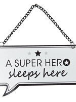 Clayre & Eef Tekstbord 14*9 cm 6Y3837